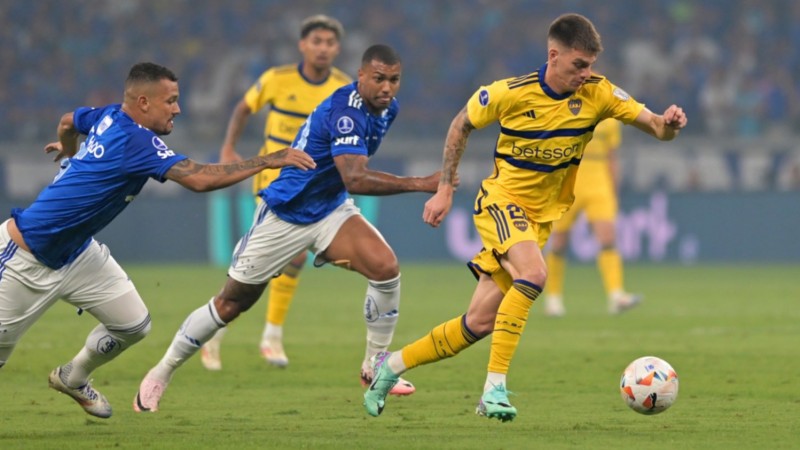 Boca, con diez casi todo el partido, cayó en los penales ante Cruzeiro